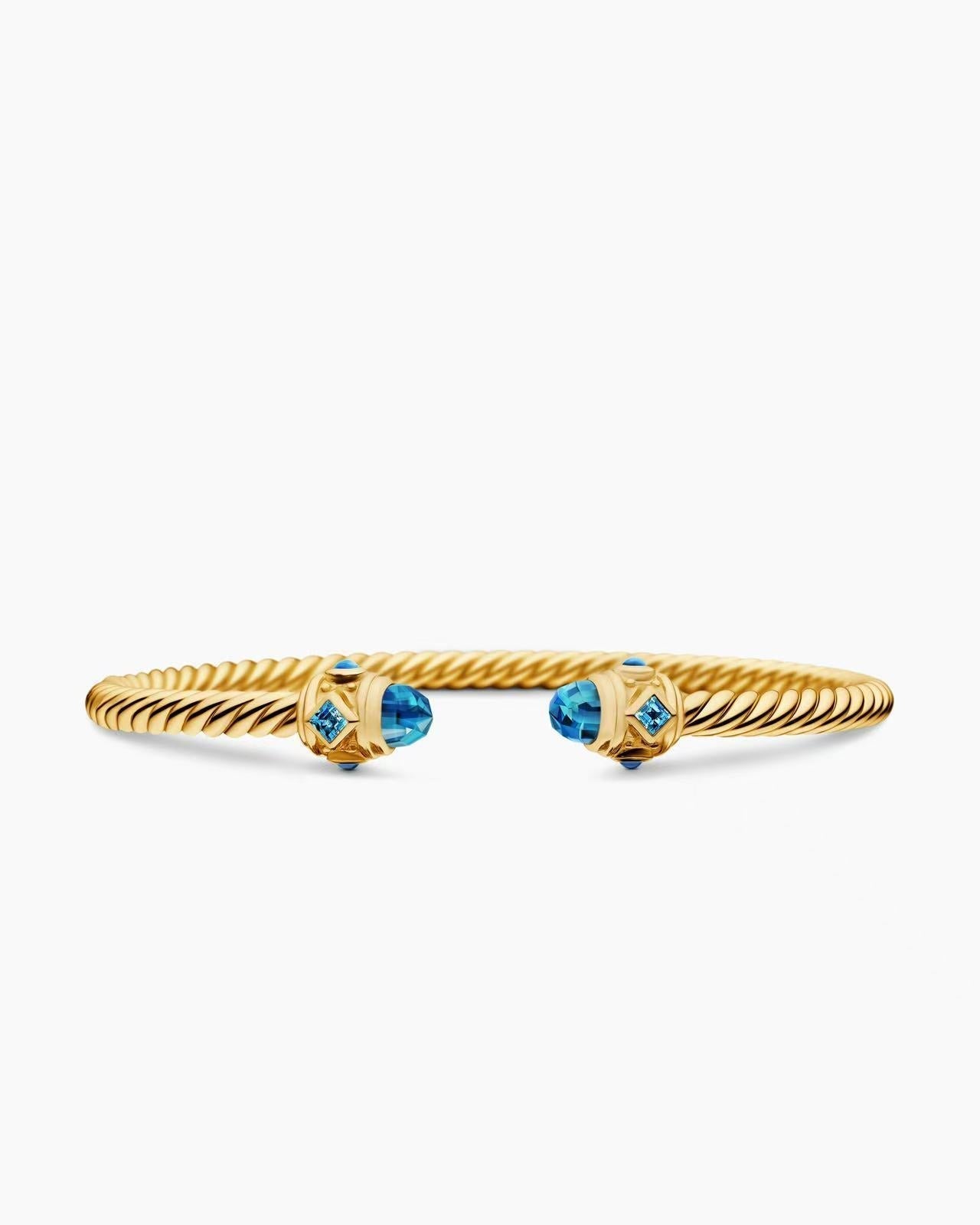 David Yurman Color Diamond Open Bangle
