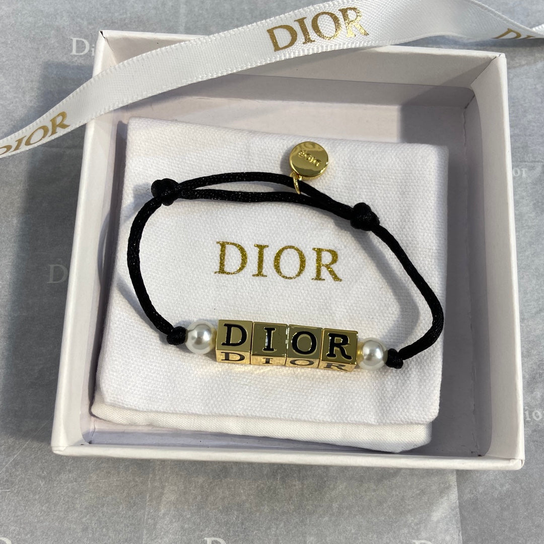 Dior Letter Rope Bracelet