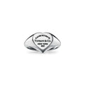 Tiffany Return to Tiffany Heart Signet Ring in Silver, Small