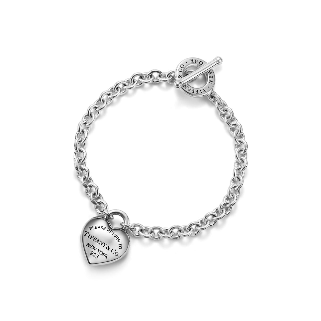 Tiffany Return to Tiffany Full Heart Toggle Bracelet