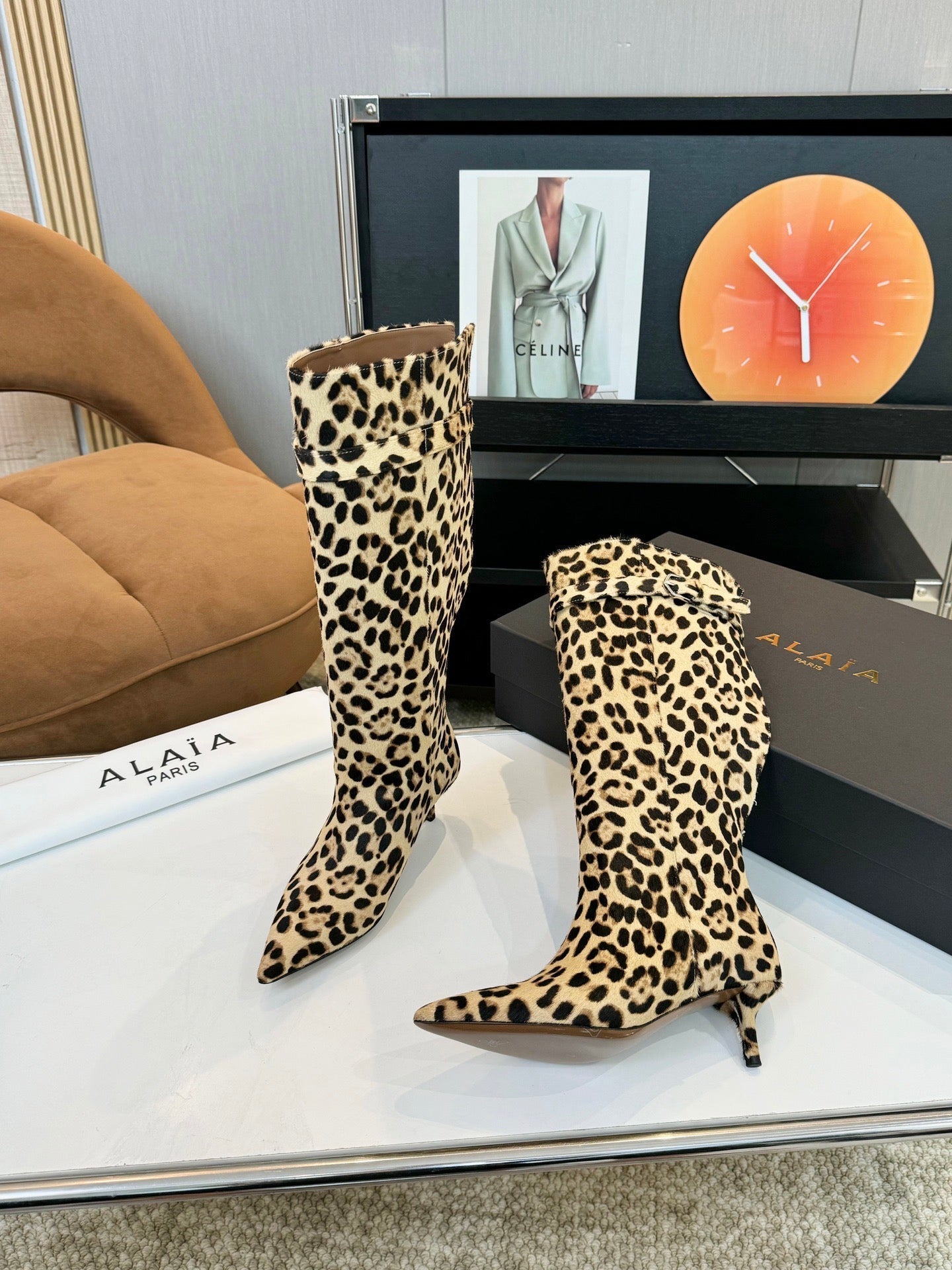 Alaia Printed Boots