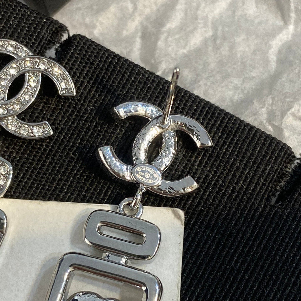 Chanel Perfume Bottle Earrings