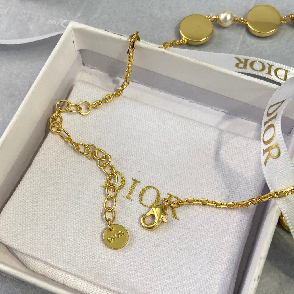 Dior Petite Circle Necklace