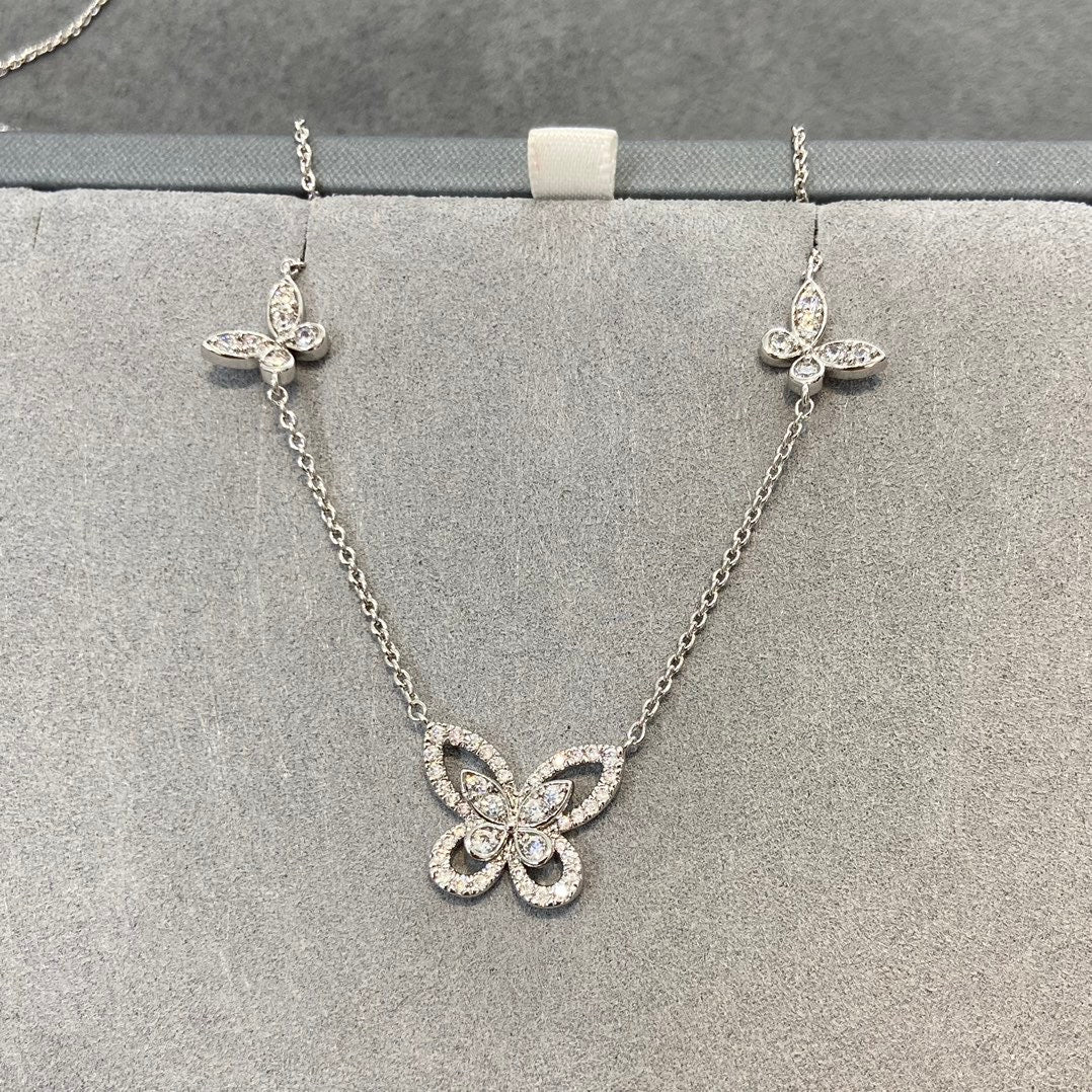 Graff Butterfly Necklace Bracelet