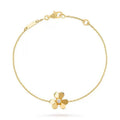 VCA Three Leaf Flower Necklace Bracelet Ring