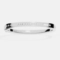 Bonheur Morse Code Moissanite Bangle