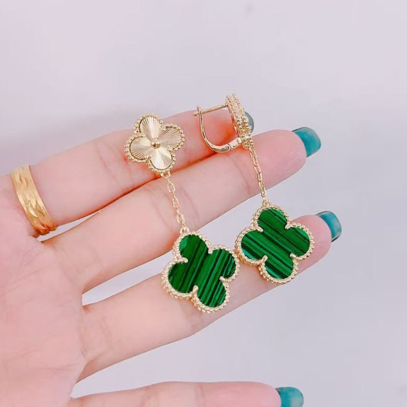 VCA Magic Alhambra 2 Motif Earrings